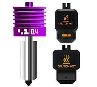 MPVD™ Hotend for Bambu Lab X2D P2S H2D H2S H2C A1 A1mini Nozzle Upgrade Nano-Coating Antistick Filamant High Hardness 2800HV for Bambu Lab P2S Nozzle Anti-Clog H2D Nozzle Bamboo 3D Printer
