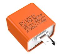 MPYJDTOI Relé de frecuencia DV 12 V Indicador de señal de Giro Ajustable de Alta Potencia(Orange-1)