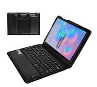 MQ - Funda para teclado Bluetooth con panel táctil multifunción para Samsung Galaxy Tab S6 10.5 | Funda para Galaxy Tab S6 10.5 LTE SM-T865 WiFi T860 | alemán QWERTZ