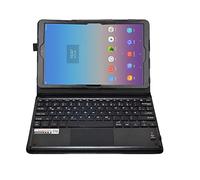 MQ para Galaxy Tab a 10.5 - Bluetooth teclado con touchpad para Samsung Galaxy Tab a 10.5 | Teclado Funda Para Galaxy Tab a 10.5 LTE SM de T595 WiFi t590 | Touchpad Disposición de teclado QWERTZ