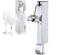 MQDLJSE Enfriador de Vidrio Comercial, Enfriador instantáneo de CO2 para congelación rápida en 6 Segundos, Soporte Ajustable para Copas de cóctel y Vino.