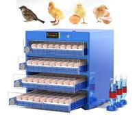 MQDLJSE Incubadoras para Huevos de gallina con ovoscopiadora, volteo automático, Control de Temperatura y Humedad, aptas para Pollitos, Patos y codornices, 392 Huevos.