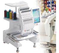 MQDLJSE Máquina de Coser computarizada con área de Bordado Grande, apoya múltiples Patrones y Colores para Uso doméstico