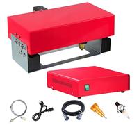 MQDLJSE Máquina de Marcado por micropuntos neumática, grabadora portátil para Metal, Unidad de Campo neumática para Letras, números de Serie, código Vin, Fecha y gráficos.