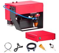 MQDLJSE Máquina de Marcado por micropuntos neumática, grabadora portátil para Metal, Unidad de Campo neumática para Letras, números de Serie, código Vin, Fecha y gráficos.