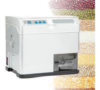 MQDLJSE Máquina eléctrica descascaradora de arroz, Separador automático de Salvado de arroz de 500 W, descascaradora de Cereales de Trigo de 60 kg/h, descascaradora de arroz con Capacidad