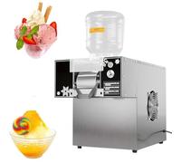 MQDLJSE Máquina eléctrica para raspar Hielo de 360W/750W/1200W, para Helados, para Hacer Hielo en Copos de Nieve de 60kg/120kg/180kg/24H, trituradora de Hielo para Conos de Nieve, máquina