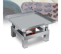MQDLJSE Máquina vibratoria eléctrica para Chocolate, Mesa vibratoria eléctrica para hormigón, Banco de Pruebas de vibración de 13,78 x 13,78, Plataforma vibratoria para moldeo por inyecció