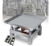 MQDLJSE Plataforma vibratoria con Capacidad de Carga de 10 kg, Mesa vibratoria para hormigón de 35 cm × 35 cm, compactador vibratorio eléctrico para hormigón, 110 V