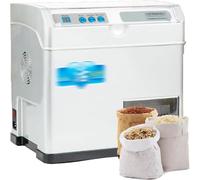 MQDLJSE Separador automático de Salvado de arroz, peladora de Cereales de Trigo de 60 kg/h, descascaradora de arroz de 500 W para Uso doméstico con Capacidad de molienda y pelado de arroz