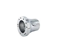 Mqetly Adaptador Dirección Aluminio | Diseño Cilíndrico afinado, Adaptador Dirección con Brida Montaje, Preciso, Estilo D