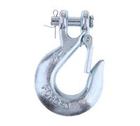 Mqetly Gancho Clevis Enganche de /4 Pulgada Gancho Deslizante Aleación de Acero Gancho Remolque Transporte Adecuado para Vehículos Obra