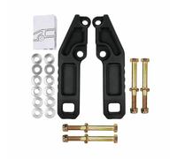 Mqetly Gancho Remolque con Pernos Antirrayas |, Soporte Remolque Aluminio, para terrenos difíciles, Negro
