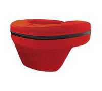 Mqetly Protector de Cuello Go Kart Collar Protector Motocross Banda Absorbente Impactos Funda Protectora Ergonómica Material Transpirable Adecuado, Adulto Rojo