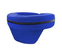 Mqetly Protector de Cuello Go Kart Collar Protector Motocross Banda Absorbente Impactos Funda Protectora Ergonómica Material Transpirable Adecuado, Niños Azules
