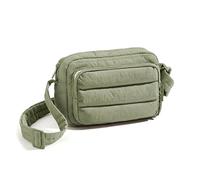 Mqiklt Bolso de Hombro de Mujer Bandolera Elegante Acolchada con Protección Organizador Interno y Material Suave Adecuado para Trabajo Universidad y Paseo Urbano, Verde Militar