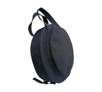 Mqiklt Estuche Redondo para Pandereta Y Gong, Grueso, Multifuncional, a Prueba de Golpes, Impermeable, Ligero, de Tela Oxford, 15,7 Pulgadas de Diámetro, Por