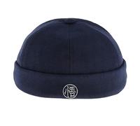 Mqiklt Gorro Docker Beanie Ajustable con Bordado Chino sin Visera y Enrollado Transpirable y Cálido Adecuado para Actividades al Aire Libre y