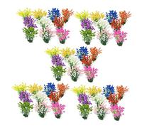 Mqiklt Kit de 50 Modelos de Flores en Miniatura para Maquetas, Ideal para Construir Maquetas, Altura 5 Cm