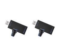 MQODLFP 2 reguladores de velocidad USB de alto rendimiento de 18 W, CC 5 V, 4 A, control ajustable, enfriador de ventilador tipo C, velocidad del ventilador USB, accesorios de enfriamiento