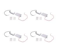 MQODLFP Juego de 4 pastillas Humbucker para guitarra eléctrica, pastilla de puente para guitarra LP, accesorios cromados