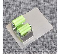 MQPALZKD 3 unids montado en la pared Mop Organizer Holder Cepillo Broom Hanger Home Storage Rack Sucion Hanging Tube Hooks