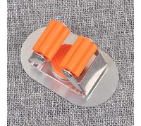 MQPALZKD 3 unids montado en la pared Mop Organizer Holder Cepillo Broom Hanger Home Storage Rack Sucion Hanging Tube Hooks