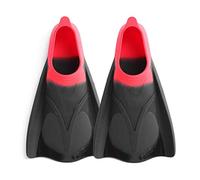 MQPALZKD Adultos Aletas de Buceo Full Pie Luppers Cerrar Tacón Entrenamiento Natación Snorkeling Scuba Foot Pocket Fin Hombres Mujeres(Rosso,Small-XS)