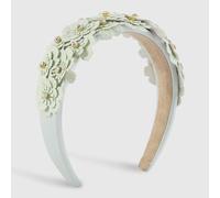 MQPALZKD Conjunto de flores diadema de diamantes dulce temperamento tendencia diadema for mujer accesorios for el cabello(black-Soul Eater1)