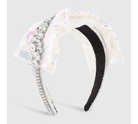 MQPALZKD Diadema colorida con personalidad, conjunto de diamantes de industria pesada exagerada, diadema de borde ancho for mujer(black-Soul Eater1)