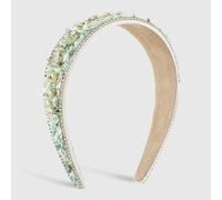 MQPALZKD Diadema con conjunto de diamantes, diadema con borde ancho, accesorio for el cabello con temperamento(3-Pack)