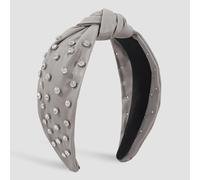 MQPALZKD Diadema con nudo cruzado de PU de sentido Superior, accesorios for el cabello con inserción de aire fresco y temperamento(1-Pack)