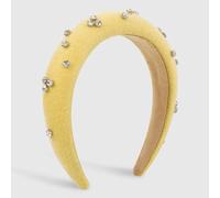 MQPALZKD Diadema de cabeza alta con temperamento de lana, creativa, con personalidad, color sólido, diadema elegante con diamantes del Rin(black-Soul Eater1)