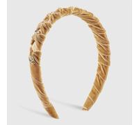 MQPALZKD Diadema trenzada de franela con temperamento, diseño de personalidad, presión de borde estrecho con incrustaciones de diamantes(black-Soul Eater1)