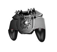 MQPALZKD New Pubg Gamepad Agarre con Cargador portátil Fan de enfriamiento para PUBG Mobile Controller Six Dedo L1R1 Juego de gatillo Joystick