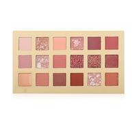 MQPALZKD Paleta de sombras ojos en forma estrella 18 colores, resistente al agua y que no se desprende, polvo difícil quitar