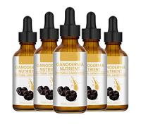 MQSHUHENMY DARKA Pro Anti-Greying Hair Serum, DARKA Anti-Greying Hair Serum, 30ml Anti Greying Hair Serum, Ganoderma Nutrient Natural Darkening, Growth Oil for Women Men (5Pcs)