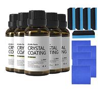 MQSHUHENMY Plastic Parts Crystal Coating, Crystal Coating for Car, Plastic Parts Refurbish Agent, Easy to Use Car Refresher, Great Gloss Protection (5Pcs)