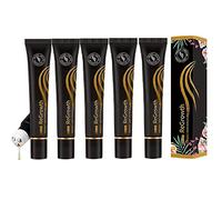 MQSHUHENMY Regrowth Organic Hair Serum Roller Set, Hair Care Anti Stripping Liquid, Triple Roll-On Massager Hair Growth Essence, Organic Hair Serum Roller for Men and Women of All Hair Types (5Pcs)