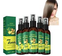 MQSHUHENMY Shouga Kingu Hair Growth Oil, Ginger Oil for Hair Growth, 7 Days Ginger Germinal Oil, King of Ginger 7 Days Hair Growth, Shougagro Japanese Hair Growth Spray (5Pcs)