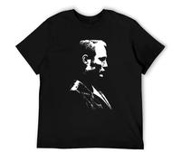 MQTFashFB Hannibal-Lecter-MADS-Mikkelsen-TV-Series-T-Shirt-Custom-t-Shirt-Graphic-t-Shirts-Mens