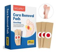 MQUPIN Corn Remover, Removedor Anti Verrugas, Removedor de Maíz, Wart Remover, Tratamiento para Quitar y Eliminar Verrugas Comunes, Plantares, y Callos-24PCS