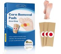 MQUPIN Verrugas, Corn Remover, Eliminar Verrugas, Removedor de Verrugas, Removedor de Maíz, Wart Remover Anti Verrugas Tratamiento para Quitar Verrugas Comunes, Plantares, Maíz y Callos (42pcs)