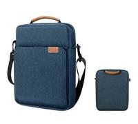 MQVQAUBST Bolsa de almacenamiento portátil de 9,7-13,3 "adecuada for Lenovo Idea Tab Pro/P12 /M11/K11 Plus/P11 5G, funda con correa for el hombro(Dark Blue,12.4-13.3 inch)