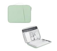 MQVQAUBST Bolsa for ordenador portátil, funda protectora for tableta, Estuche de transporte acolchado adecuado for Xiaomi Pad 7 8 7s Pro 11,2 "12,5" 2025(Green,Pad 8 Pro 11.2")