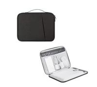 MQVQAUBST Bolsa for ordenador portátil, funda protectora for tableta, Estuche de transporte acolchado adecuado for Xiaomi Pad 7 8 7s Pro 11,2 "12,5" 2025(Black,Pad 8 Pro 11.2")