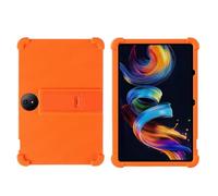MQVQAUBST Funda de Silicona anticaídas for Tableta TCL Nxtpaper 11 Plus de 11,5 Pulgadas (Modelo 9496X), con Soporte Seguro y a Prueba de Golpes.(Orange)