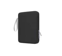 MQVQAUBST Funda Impermeable de PU for Tableta, Compatible con Apple iPad, Samsung, Xiaomi y Huawei Honor de 10,9 y 12,9 Pulgadas.(Black,12.9 Inch)