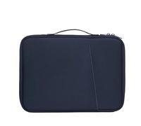 MQVQAUBST Funda portátil de almacenamiento Dual adecuada for tableta Honor Pad X9a V9 X8a X9 9 8 11 "11,5" 12,1 "a prueba de golpes(Navy,For Honor Pad 9)