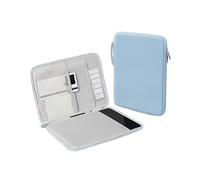 MQVQAUBST Funda Universal for tableta y PC a prueba de golpes, bolsa de almacenamiento, funda ultradelgada impermeable antideslizante for portátil de 10,9/12,9 pulgadas(Light Blue,10.9 Inch)